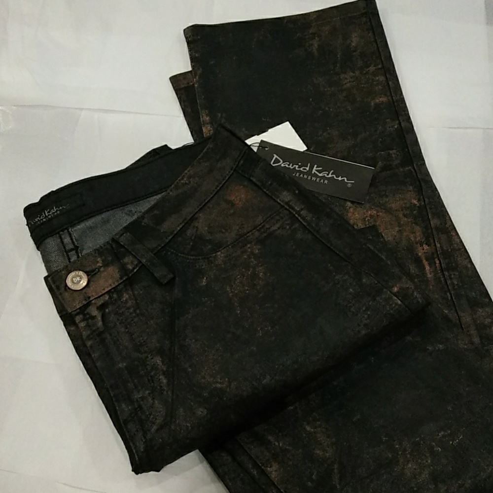 Nwt multi color like a pleather jean